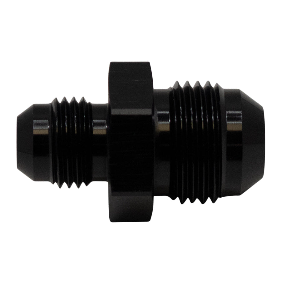 6-02-0203-B DeatschWerks 8AN Male Flare to 6AN Male Flare Reducer Straight - Anodized Matte Black