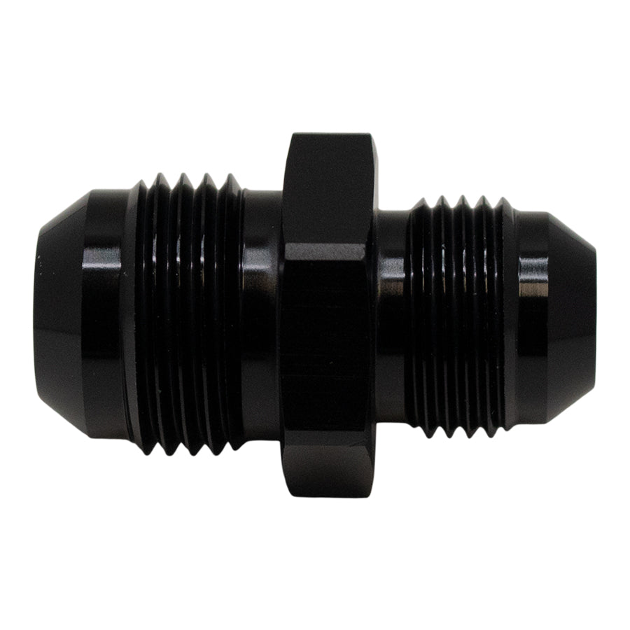 6-02-0206-B DeatschWerks 10AN Male Flare to 8AN Male Flare Reducer Straight - Anodized Matte Black