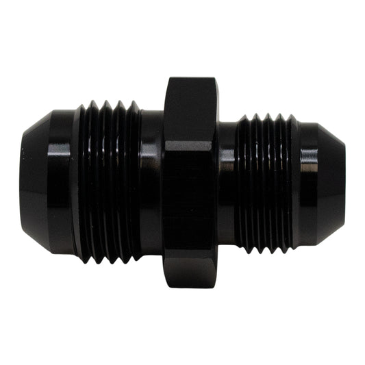 6-02-0206-B DeatschWerks 10AN Male Flare to 8AN Male Flare Reducer Straight - Anodized Matte Black