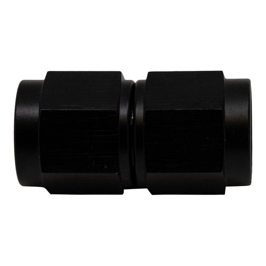 6-02-0209-B DeatschWerks 6AN Flare Female Swivel to 6AN Flare Female Swivel - Anodized Matte Black
