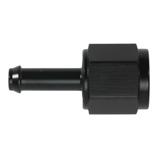 6-02-0527-B DeatschWerks 6AN Female Flare Swivel To 1/4in Single Hose Barb