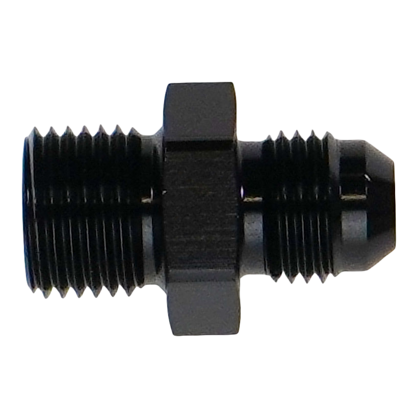 6-02-0641-B DeatschWerks 6AN Male Flare to M16x1.5 Male Inverted Flare Adapter