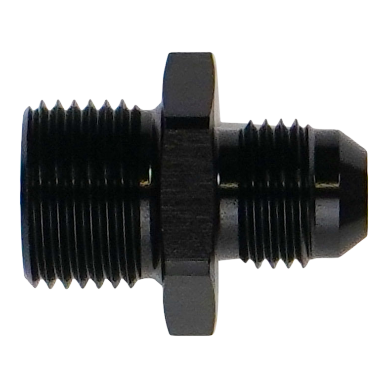 6-02-0642-B DeatschWerks 6AN Male Flare to M18x1.5 Male Inverted Flare Adapter