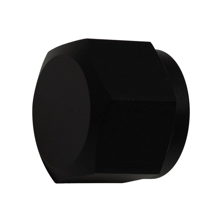 6-02-0716-B DeatschWerks 10AN Female Flare Cap - Anodized Matte Black