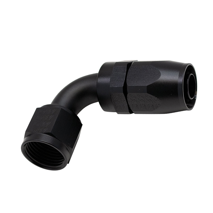 6-02-0811-B DeatschWerks 10AN Female Swivel 90-Degree Hose End CPE - Anodized Matte Black