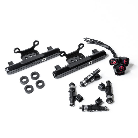 6-101-1000 DeatschWerks Top Feed Fuel Rail Kit with 1000cc Fuel Injectors STI 04-06 EJ257 Legacy GT 05-06 EJ255