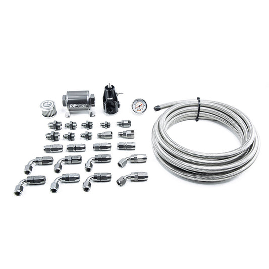 DW DW400 Fuel Pump Module Return Plumbing Kit SS CPE Civic Si 02-15 RSX 02-06 K20A2 A3 Z1 Z3 K24Z7
