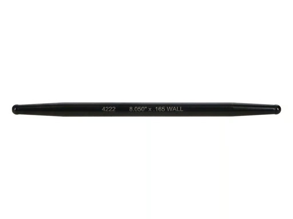 25101-8 Manley Push Rod - 7/16 Dia. - 10.075 Length - 0.165 Wall - 4130 Chrome Moly - Swedged End - Set of 8