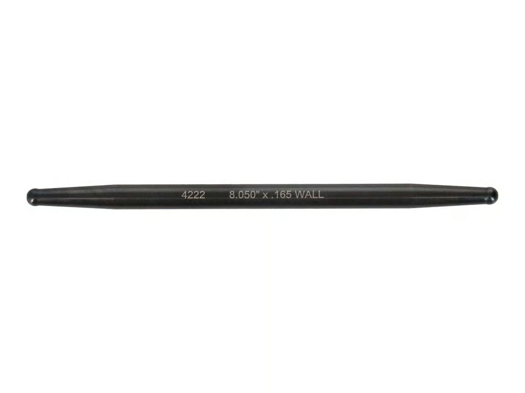 25117-8 Manley Push Rod - 7/16 Dia. - 10.900 Length - 0.165 Wall - 4130 Chrome Moly - Swedged End - Set of 8