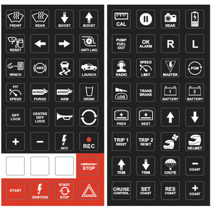 MoTeC 15 Position CAN Keypad