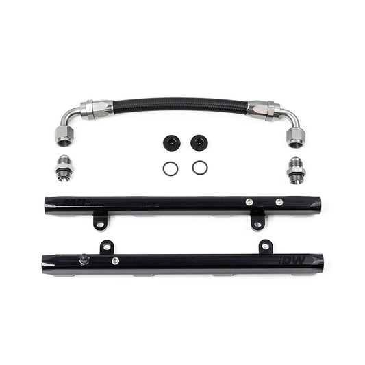 DeatschWerks Coyote 5.0 Fuel Rails with Crossover for Ford Mustang V8 2011-17, and Ford F-150 11-17