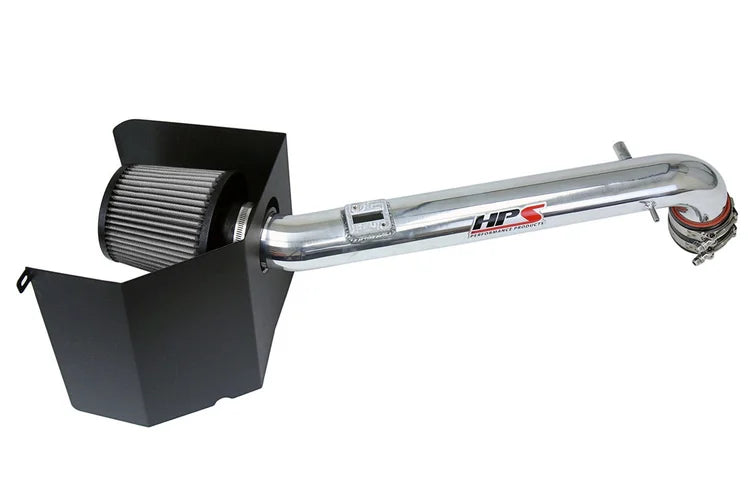 827-169P HPS Performance Shortram Air Intake Kit 2005-2019 Toyota Tacoma 2.7L, Includes Heat Shield, Polish