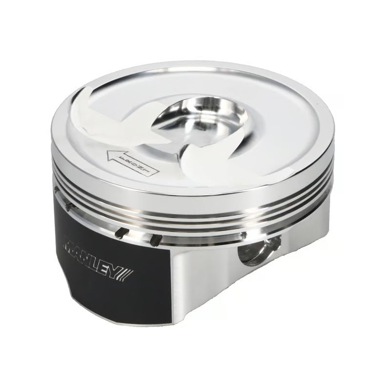 560470C-8 Manley Standard Duty Forged Pistons 4.070" +0.005" Bore -20cc Dish 6.125" Rod Chevy Gen V LT1 LT4