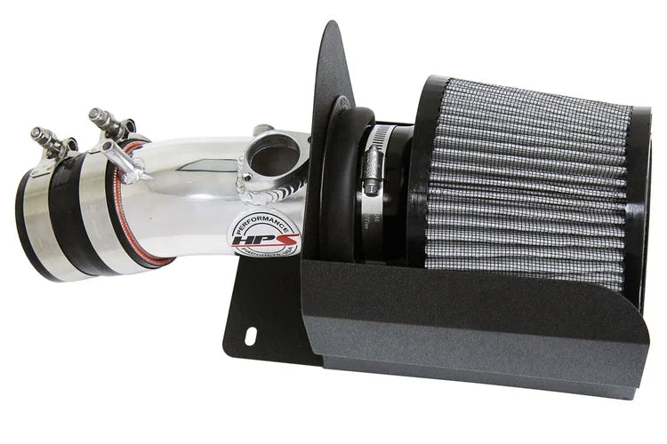 827-686P HPS Performance Cold Air Intake Kit with Heat Shield Polish for 2013-2018 Mazda MAZDA3 2.0L Skyactiv
