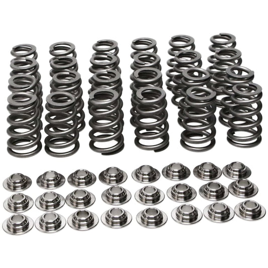 26135 Manley 100lbs Conical Single Valve Springs Titanium Retainers Kit Toyota Supra 2JZ-GTE 2JZ-GE