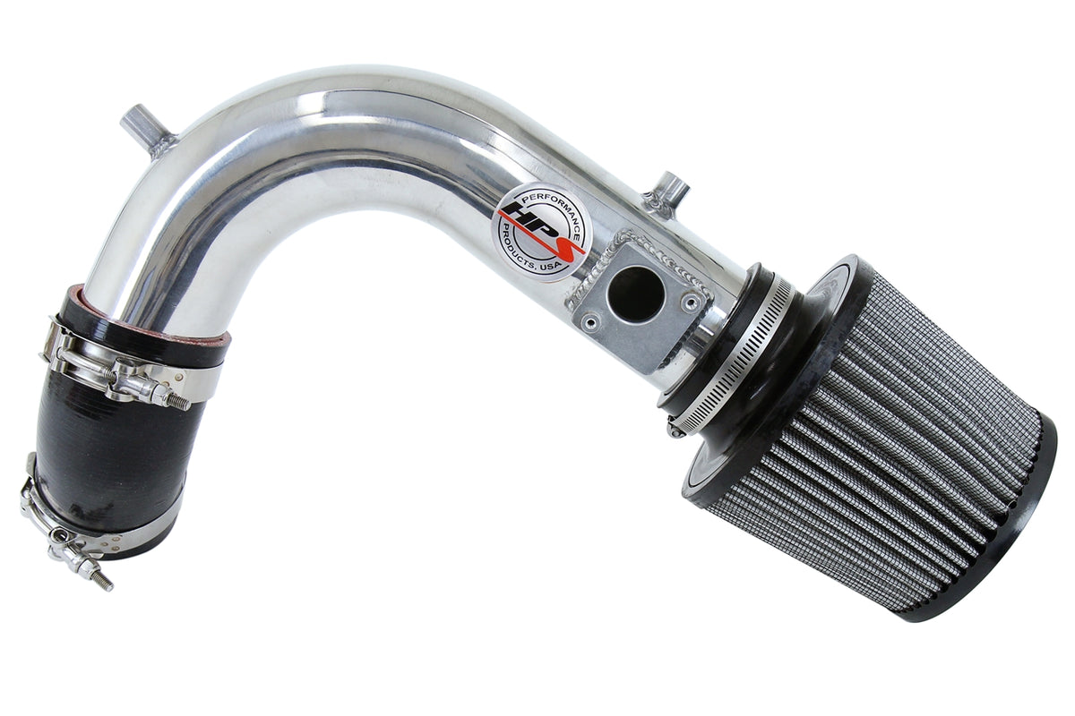 827-105P HPS Polished 827 Series Performance Air Intake 2008-2012 Honda Accord 2.4L