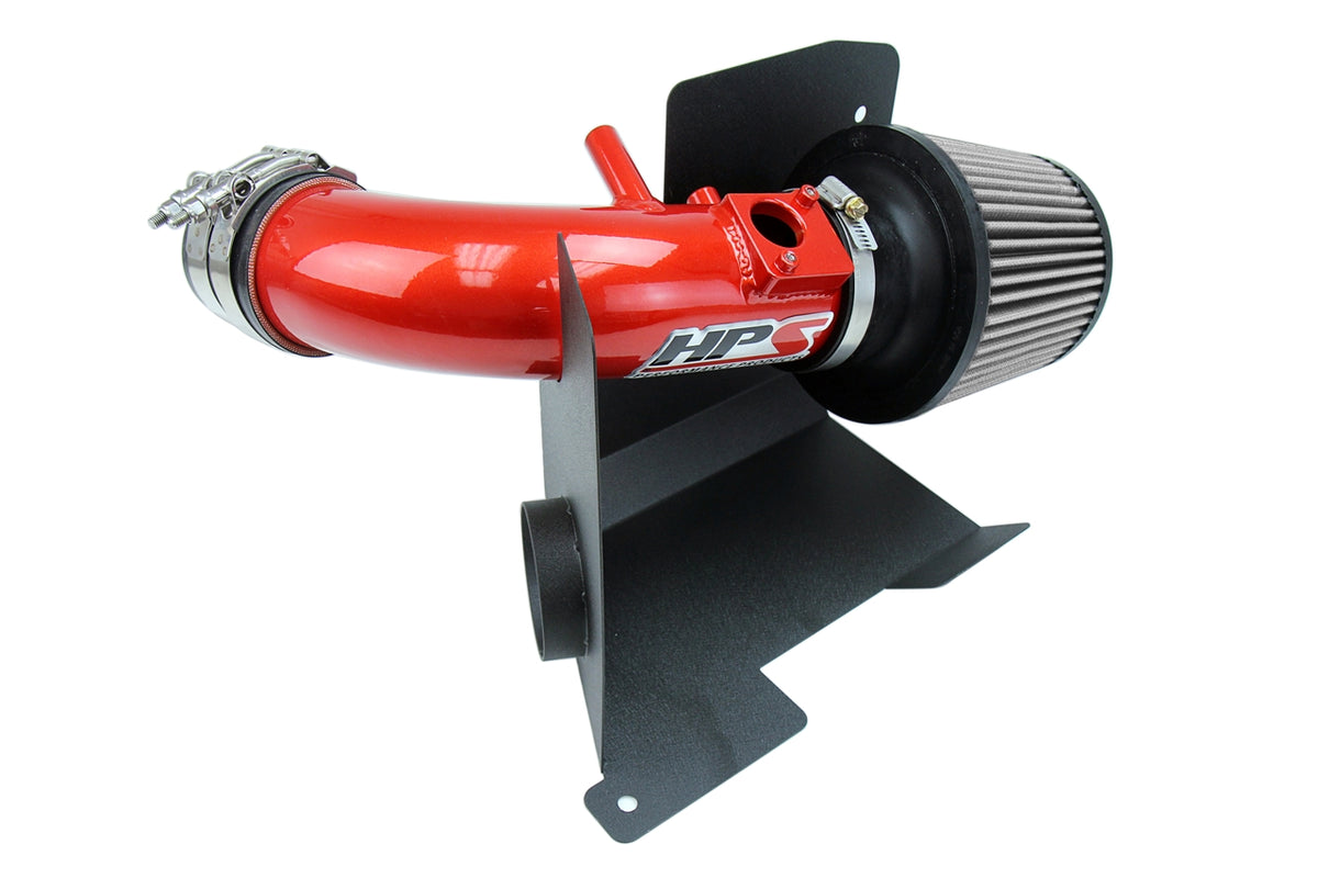 827-111R HPS Red 827 Series Performance Air Intake 2012-2015 Honda Civic Si 2.4L Includes Heat Shield
