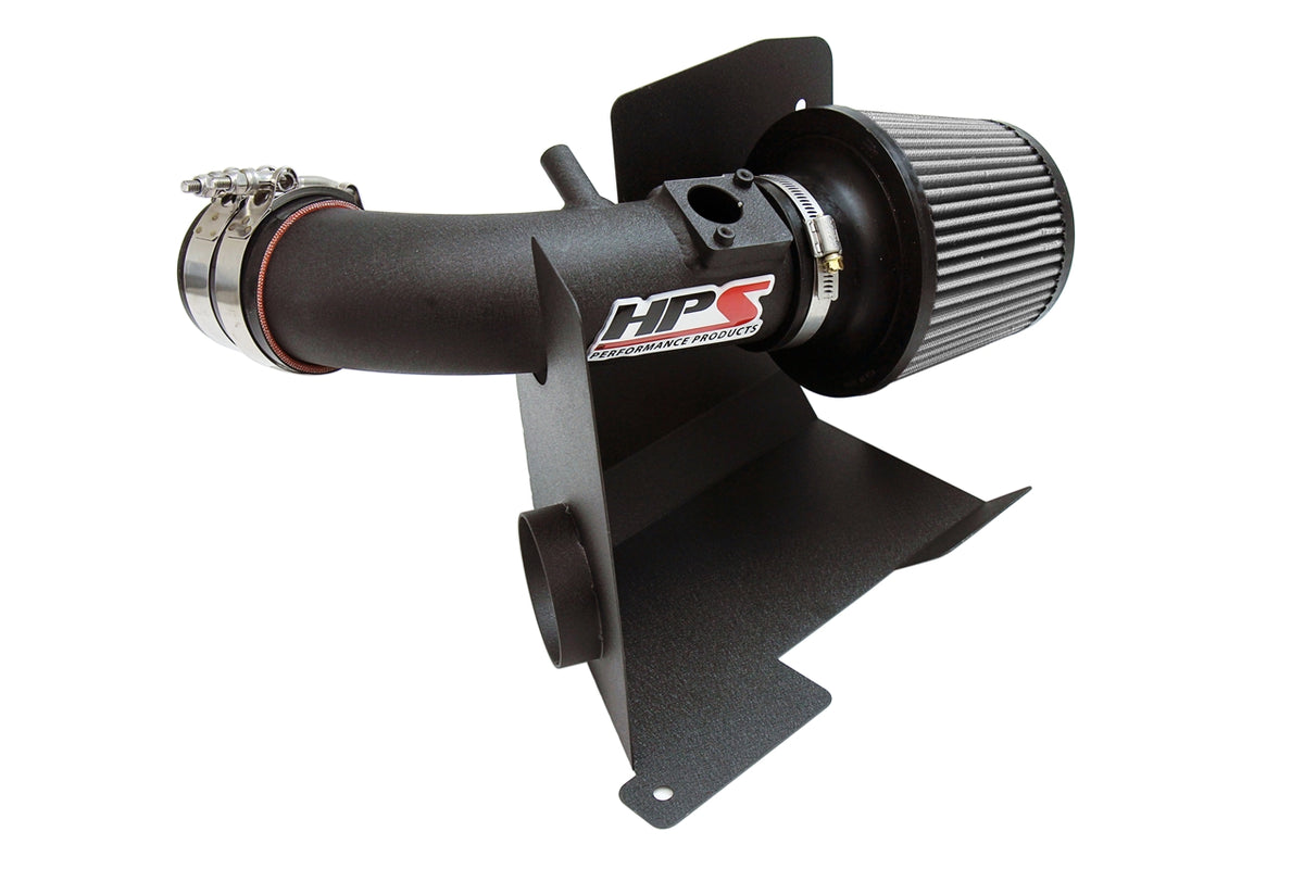 827-111WB HPS Black 827 Series Performance Air Intake 2012-2015 Honda Civic Si 2.4L Includes Heat Shield