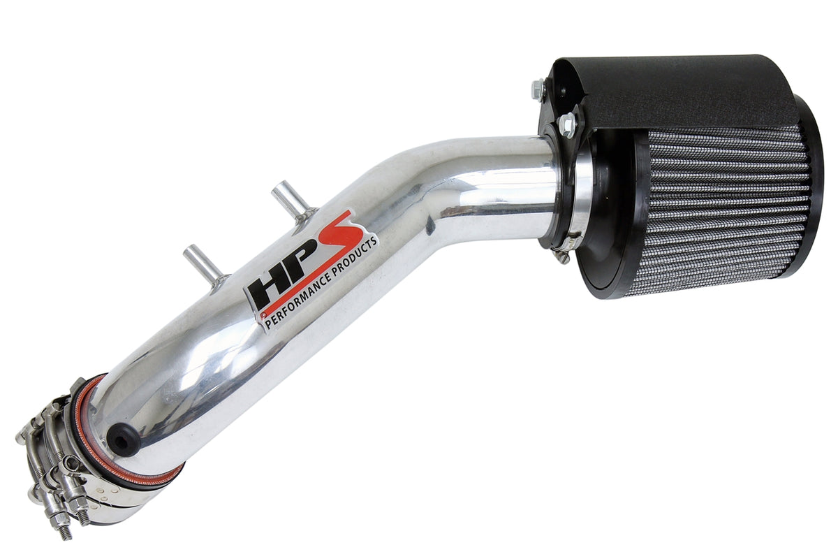 827-122P HPS Polished 827 Series Performance Air Intake 2003-2006 Honda Accord 2.4L without Maf Sensor Includes Heat Shield