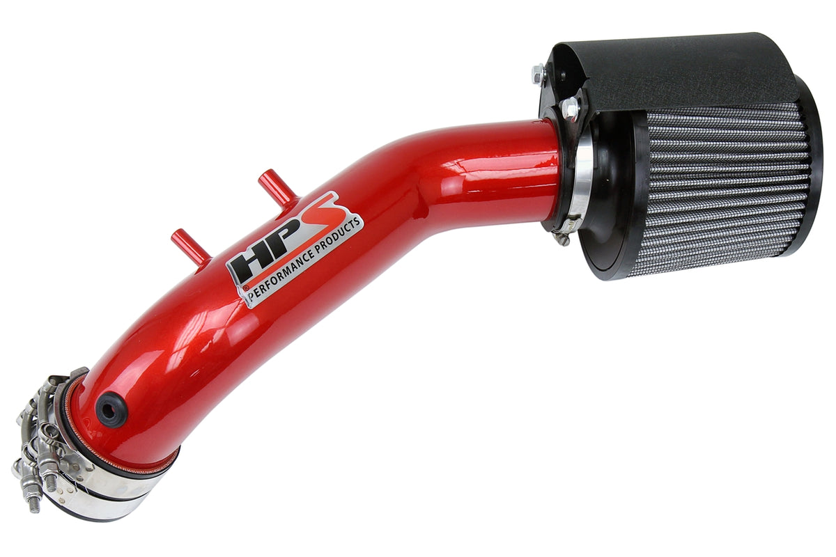 827-122R HPS Red 827 Series Performance Air Intake 2003-2006 Honda Accord 2.4L without Maf Sensor Includes Heat Shield