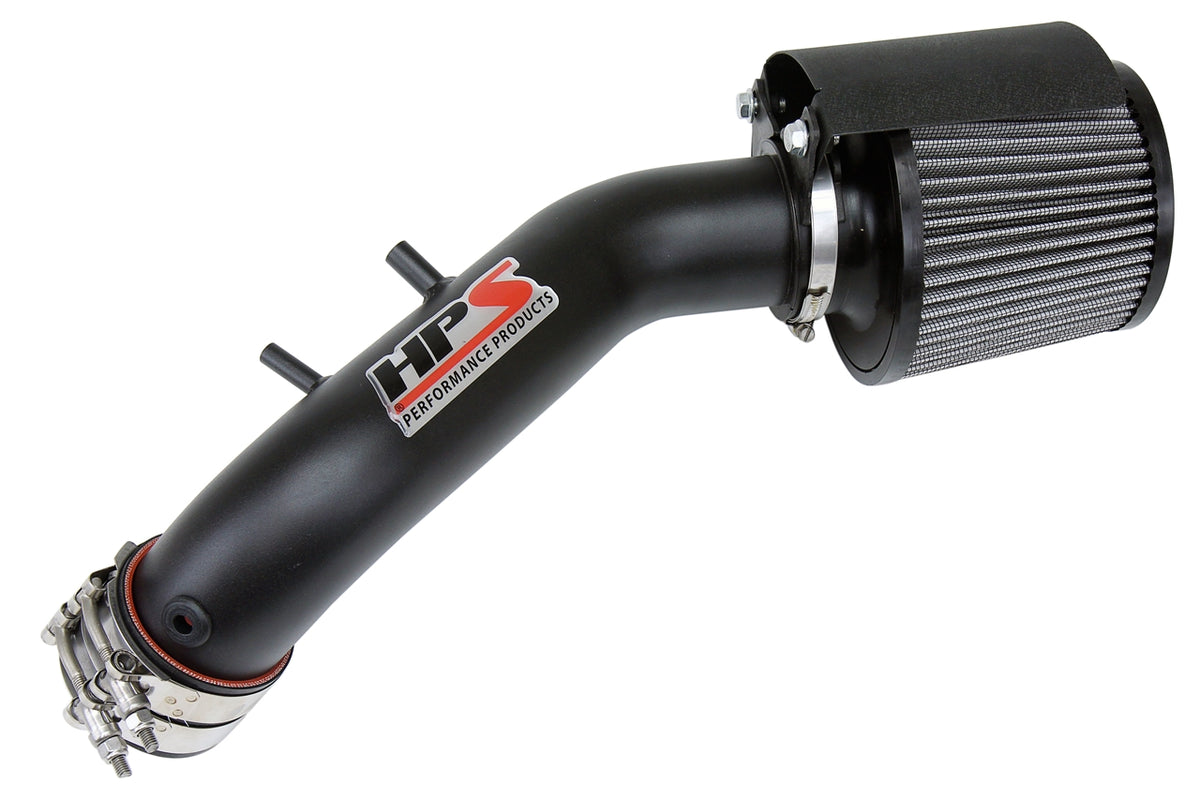 827-122WB HPS Black 827 Series Performance Air Intake 2003-2006 Honda Accord 2.4L without Maf Sensor Includes Heat Shield