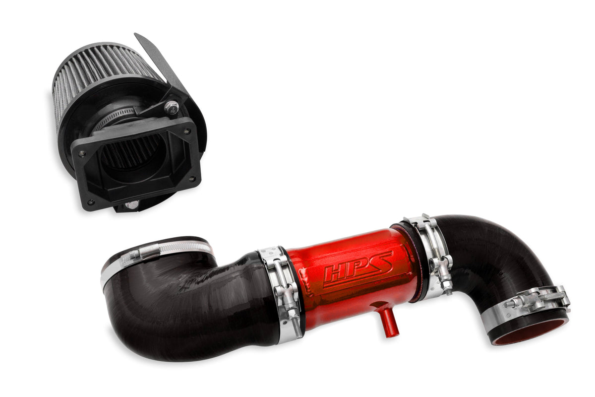 827-151R HPS Red 827 Series Performance Air Intake 1991-1999 Mitsubishi 3000GT DOHC 3.0L V6 Non Turbo Includes Heat Shield