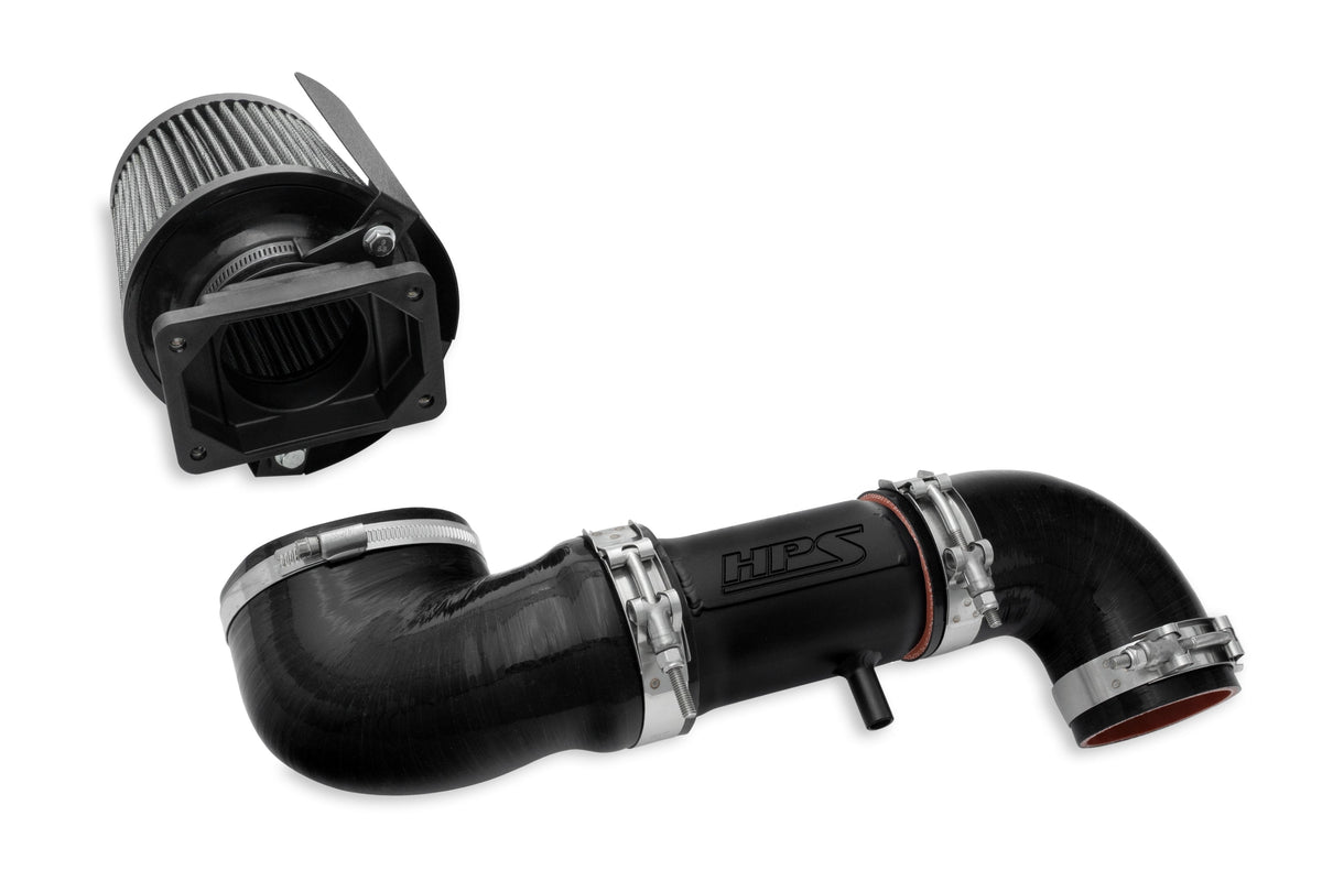 827-151WB HPS Black 827 Series Performance Air Intake 1991-1999 Mitsubishi 3000GT DOHC 3.0L V6 Non Turbo Includes Heat Shield