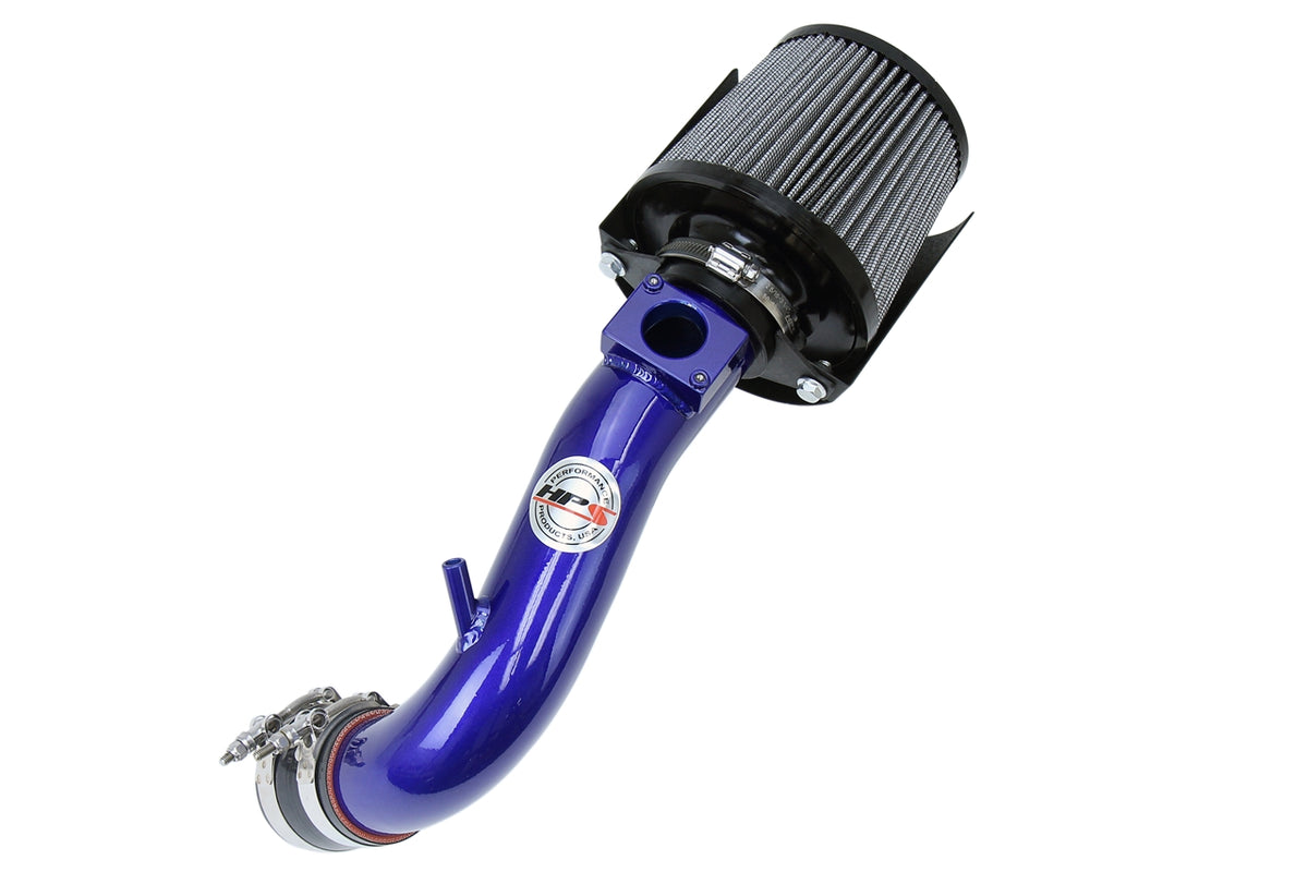 827-162BL HPS Blue 827 Series Performance Air Intake 2008-2014 Mitsubishi Lancer 2.0L / 2.4L NonTurbo Egr Tube Equipped Includes Heat Shield