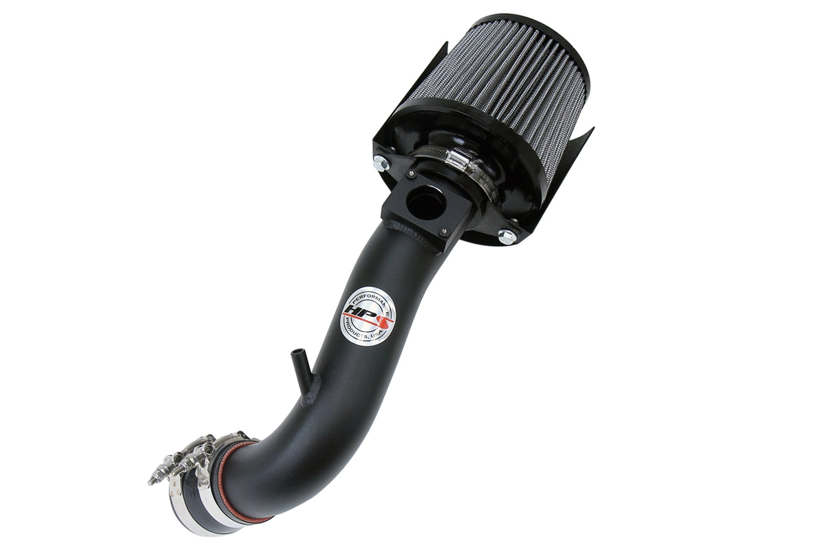 827-162WB HPS Black 827 Series Performance Air Intake 2008-2014 Mitsubishi Lancer 2.0L / 2.4L NonTurbo Egr Tube Equipped Includes Heat Shield