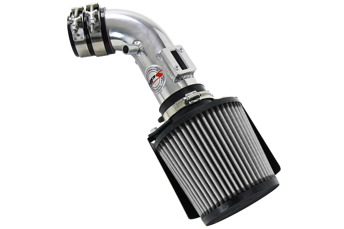 827-163P HPS Polished 827 Series Performance Air Intake 2006-2011 Honda Civic 1.8L Includes Heat Shield