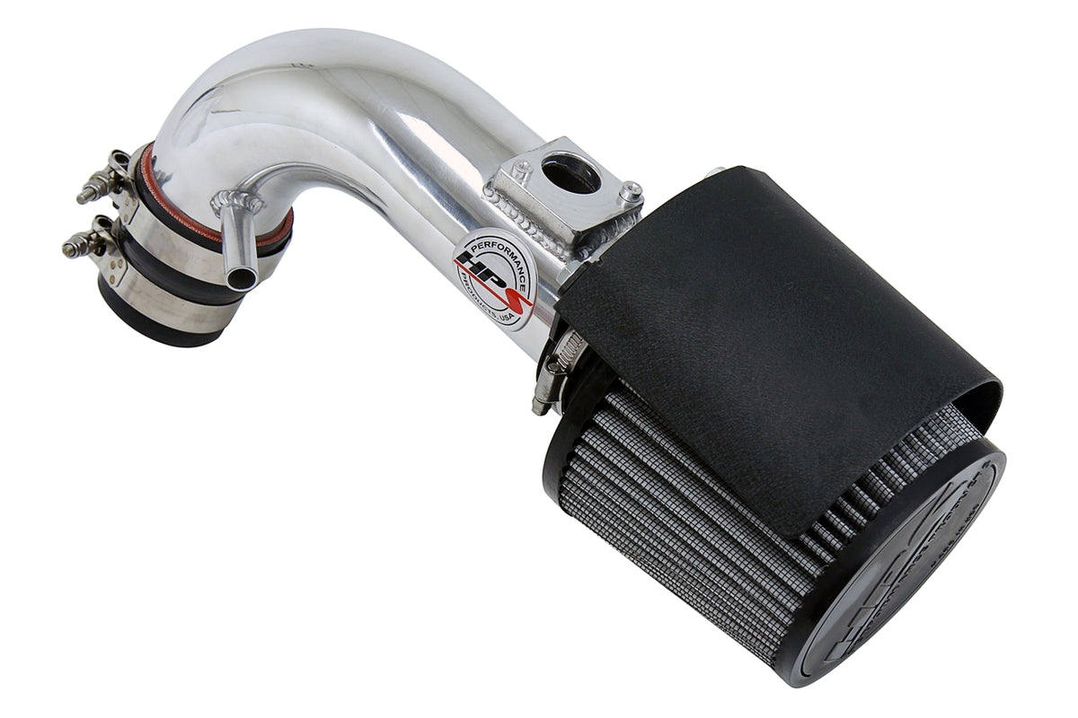 827-501P HPS Polished 827 Series Performance Air Intake 2009-2013 Toyota Matrix 2.4L Includes Heat Shield