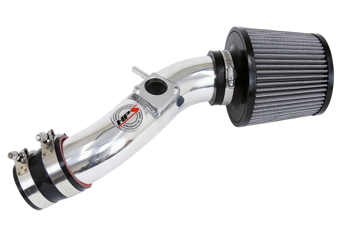 827-513P HPS Polished 827 Series Performance Air Intake 2003-2004 Toyota Matrix Xr 1.8L 1ZZ-FE