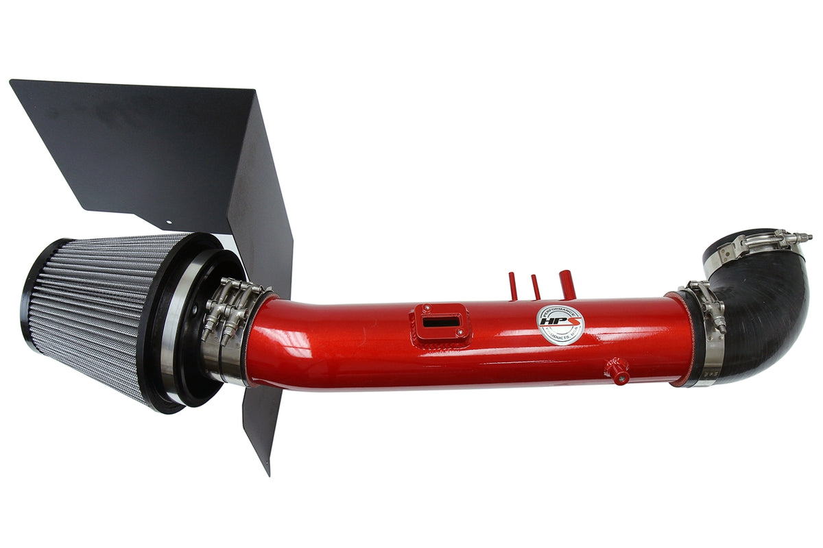 827-523R HPS Red 827 Series Performance Air Intake 2005-2007 Toyota Sequoia 4.7L V8 Includes Heat Shield