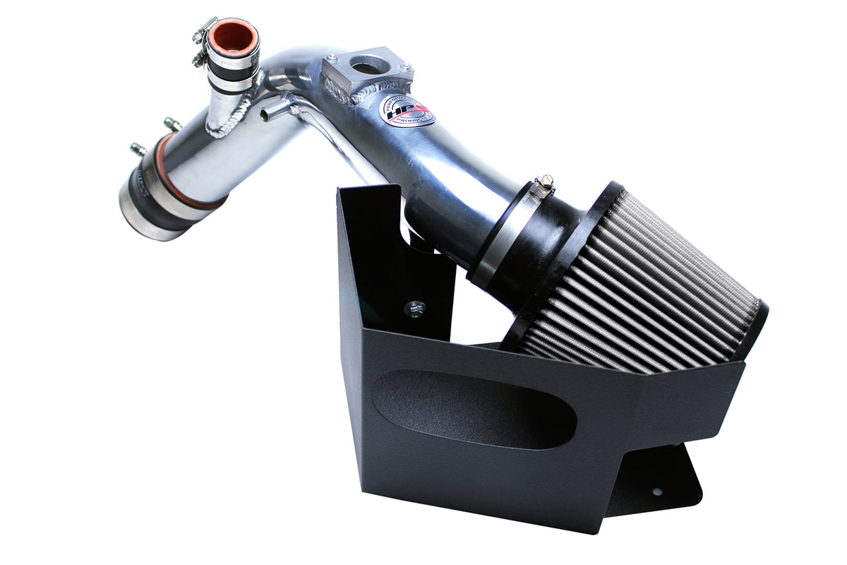 827-535P HPS Polished 827 Series Performance Air Intake 2008-2015 Mitsubishi Lancer Evolution X 2.0L Includes Heat Shield