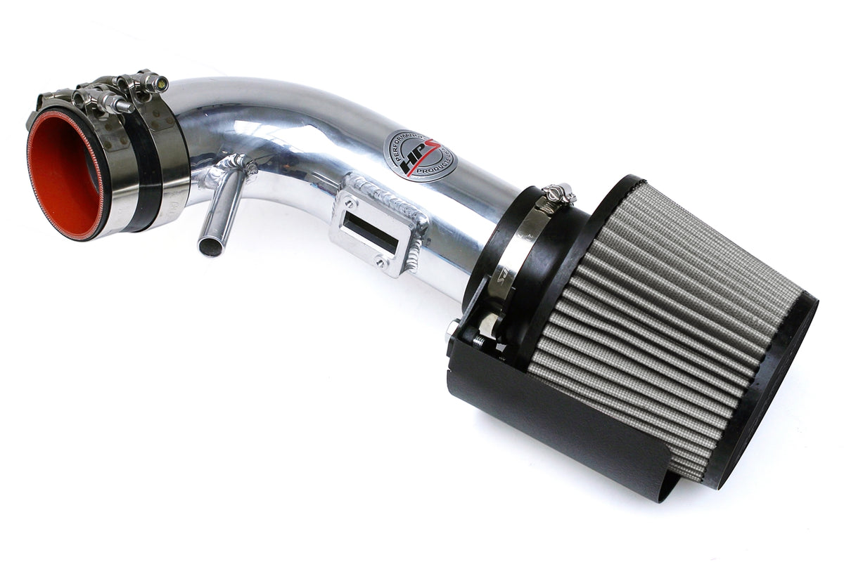827-546P HPS Polished 827 Series Performance Air Intake 2008-2013 Nissan Altima Coupe 2.5L 4CYL Includes Heat Shield