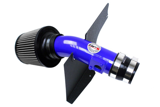 827-566BL HPS Blue 827 Series Performance Air Intake 2008-2014 Subaru WRX STI 2.5L Turbo Includes Heat Shield