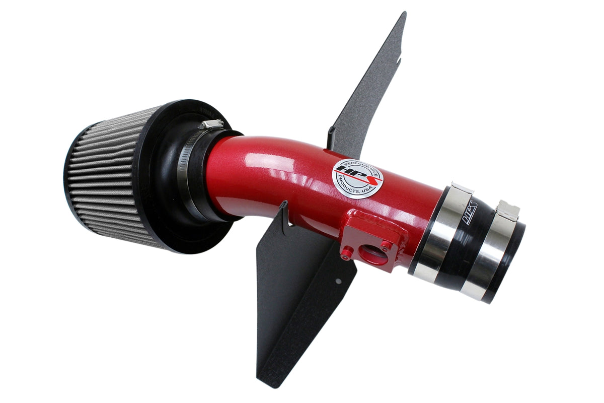 827-566R HPS Red 827 Series Performance Air Intake 2008-2014 Subaru WRX STI 2.5L Turbo Includes Heat Shield