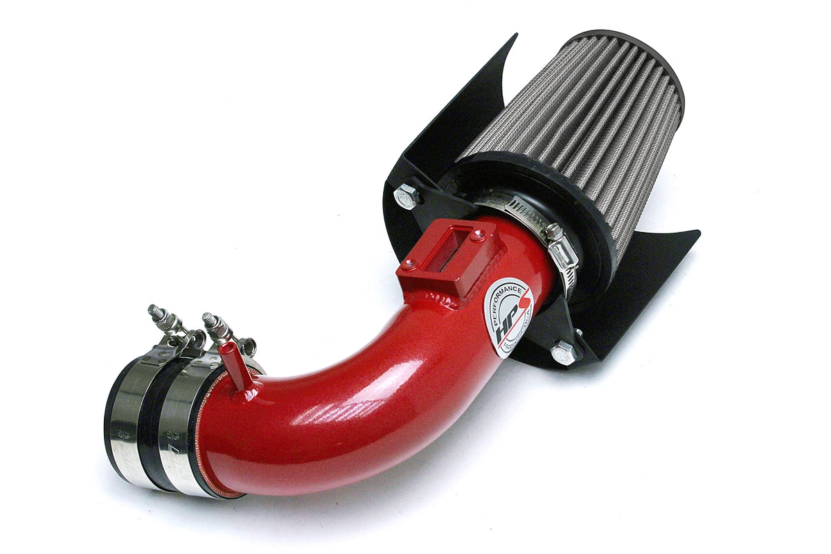 827-568R HPS Red 827 Series Performance Air Intake 2015-2017 Honda Fit 1.5L Includes Heat Shield