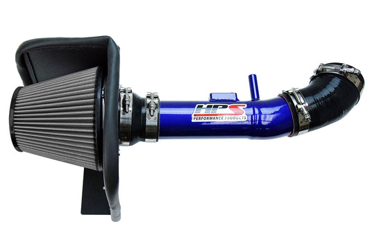 827-611BL HPS Blue 827 Series Performance Air Intake 2004-2009 Mazda B4000 4.0L V6 Includes Heat Shield