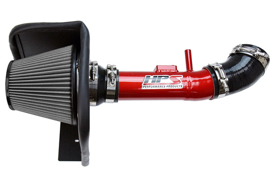 827-611R HPS Red 827 Series Performance Air Intake 2004-2009 Mazda B4000 4.0L V6 Includes Heat Shield