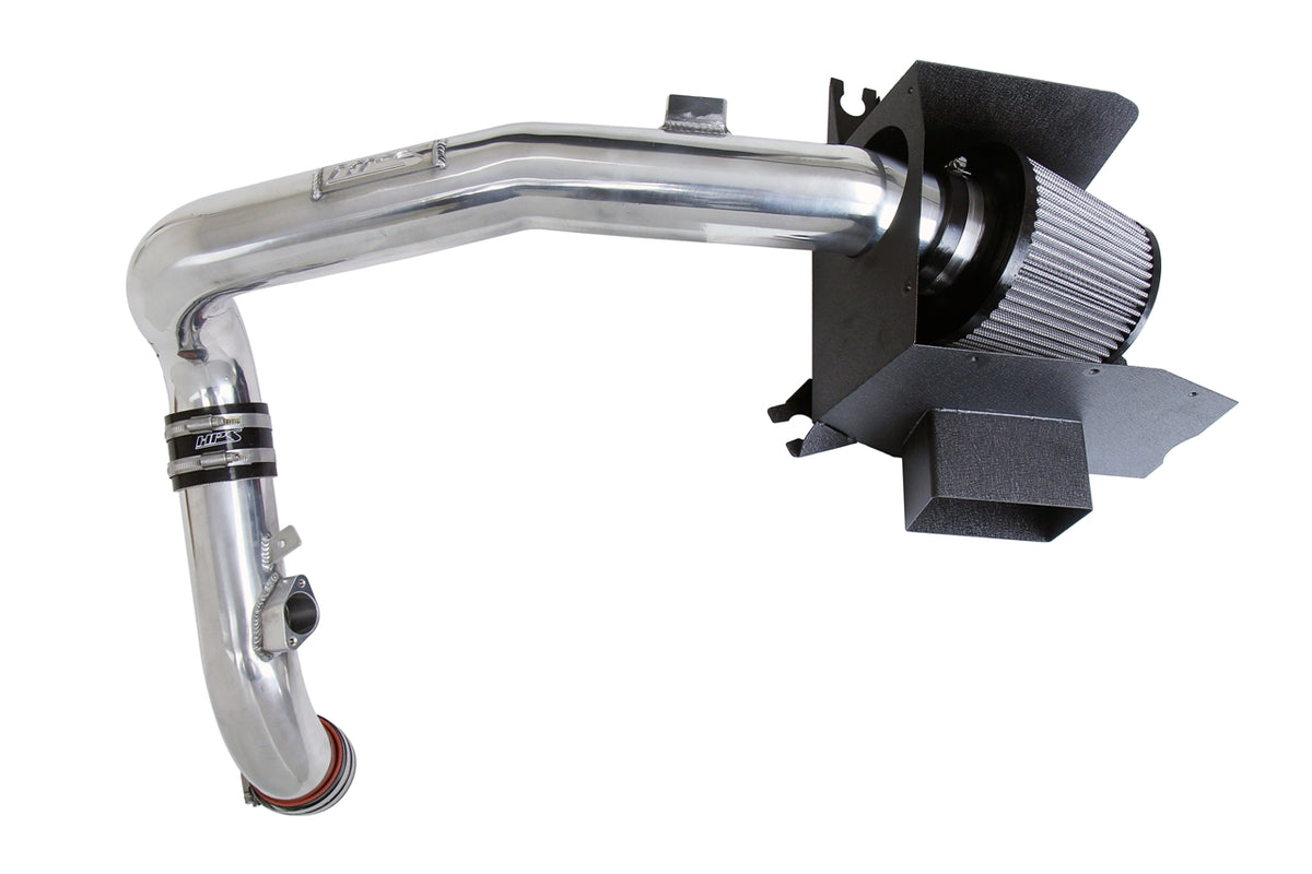 827-628P HPS Polished 827 Series Performance Air Intake 2011-2013 Bmw 335I 3.0L Turbo N55 Includes Heat Shield