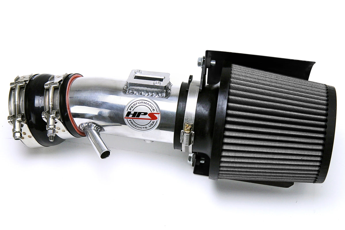 827-680P HPS Polished 827 Series Performance Air Intake 2013-2016 Nissan Pathfinder 3.5L V6 Includes Heat Shield