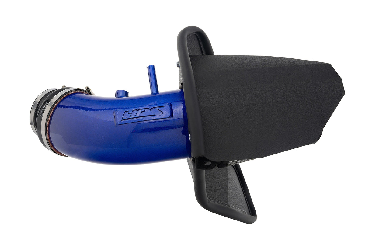 827-681BL HPS Blue 827 Series Performance Air Intake 2019-2023 Dodge Charger Srt Hellcat 6.2L V8 Supercharged Includes Heat Shield