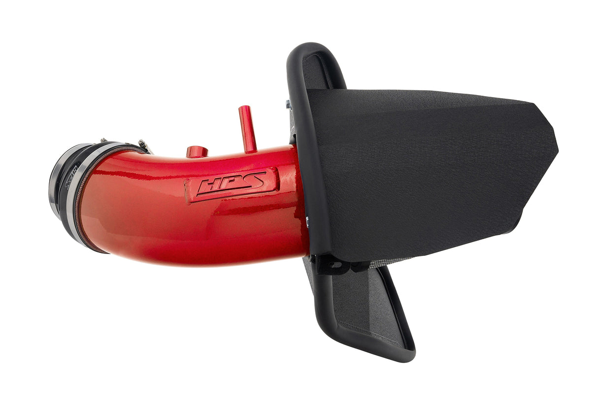 827-681R HPS Red 827 Series Performance Air Intake 2019-2023 Dodge Charger Srt Hellcat 6.2L V8 Supercharged Includes Heat Shield