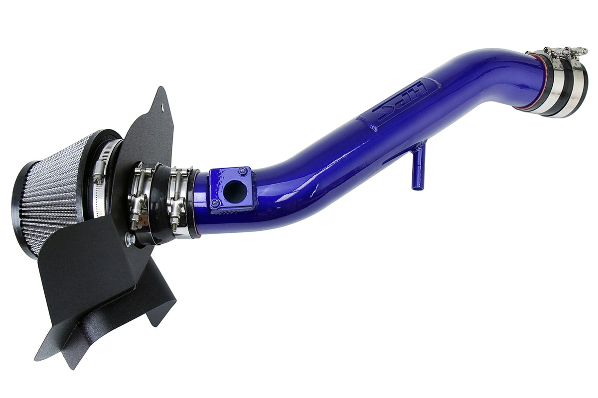 827-682BL HPS Blue 827 Series Performance Air Intake 2016-2025 Lexus RC300 3.5L V6 AWD Includes Heat Shield