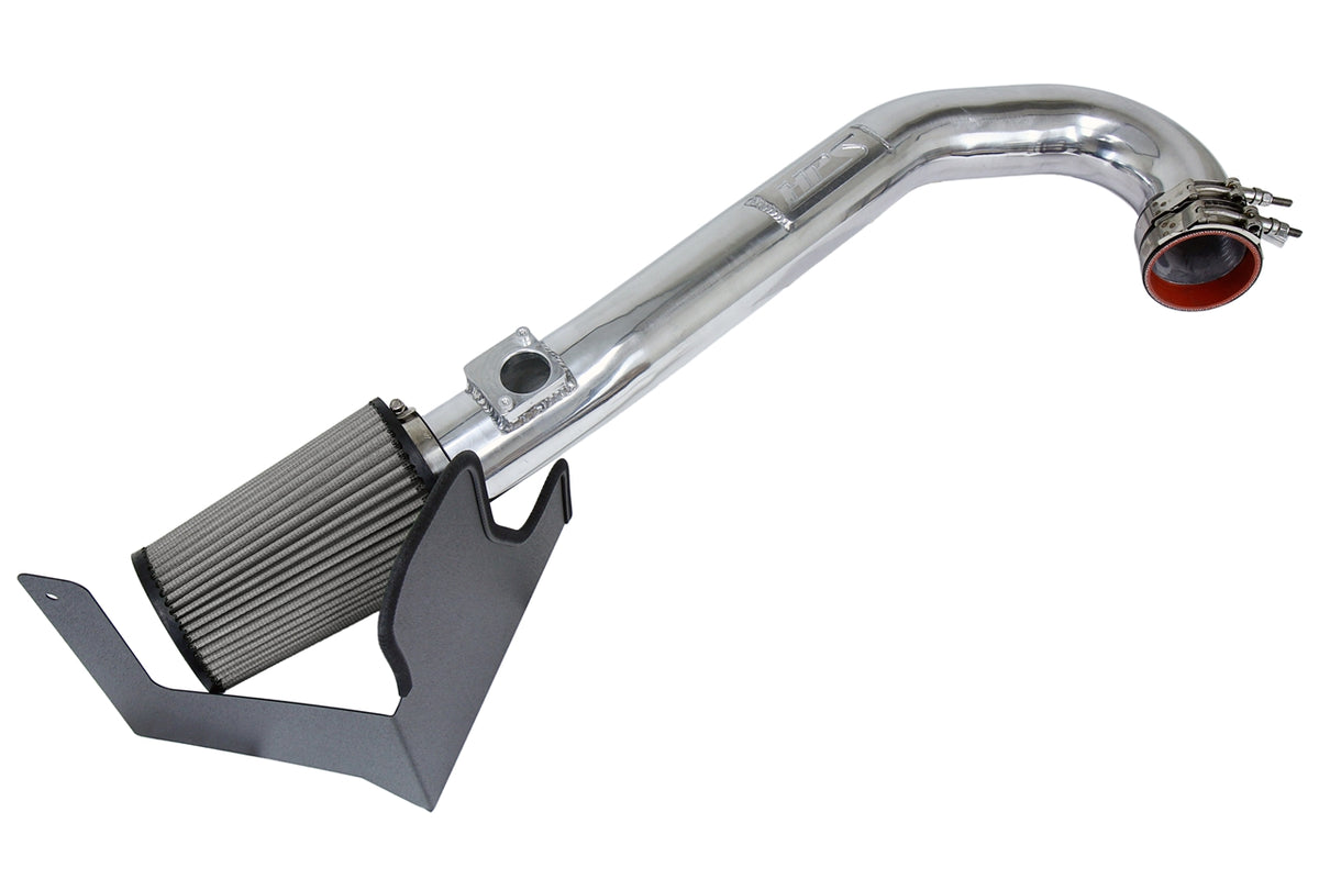 827-684P HPS Polished 827 Series Performance Air Intake 2018-2025 Subaru Crosstrek 2.0L Non Turbo Includes Heat Shield