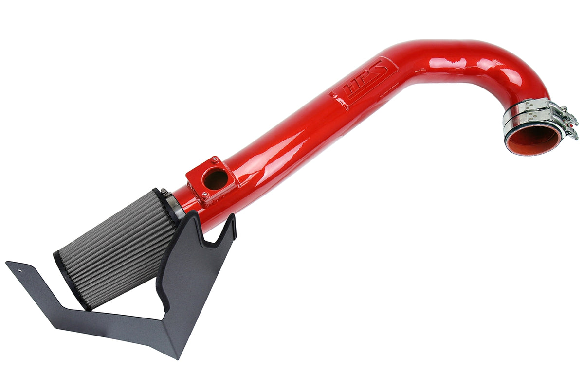 827-684R HPS Red 827 Series Performance Air Intake 2018-2025 Subaru Crosstrek 2.0L Non Turbo Includes Heat Shield