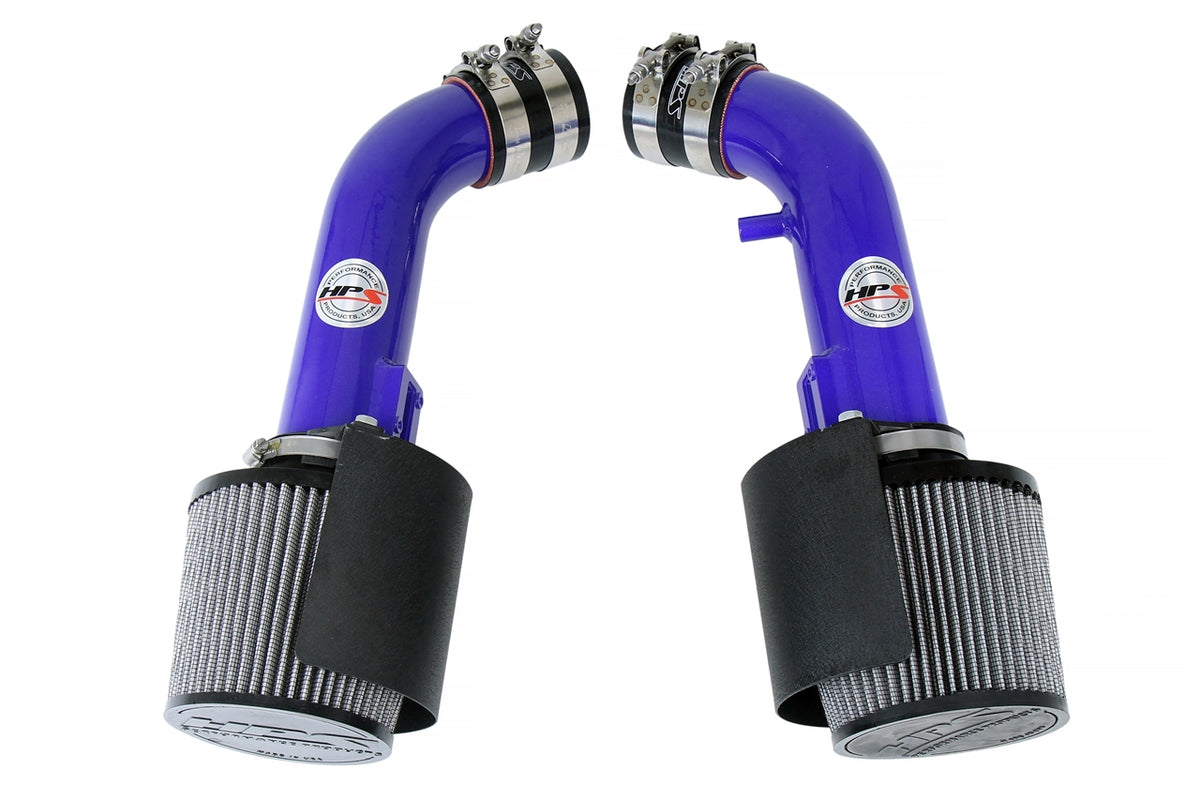 827-706BL HPS Blue 827 Series Performance Air Intake 2008-2013 Infiniti G37 3.7L V6 Includes Heat Shield