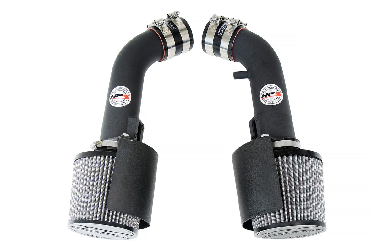 827-706WB HPS Black 827 Series Performance Air Intake 2008-2013 Infiniti G37 3.7L V6 Includes Heat Shield