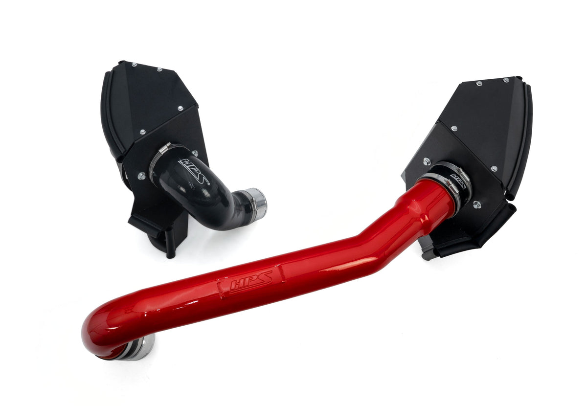 827-772R HPS Red 827 Series Performance Air Intake 2021-2025 Bmw M3 3.0L Turbo Includes Heat Shield